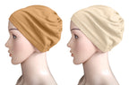 Mehar Hijab Women's Hair Bonnet SD Cap (set of 2)