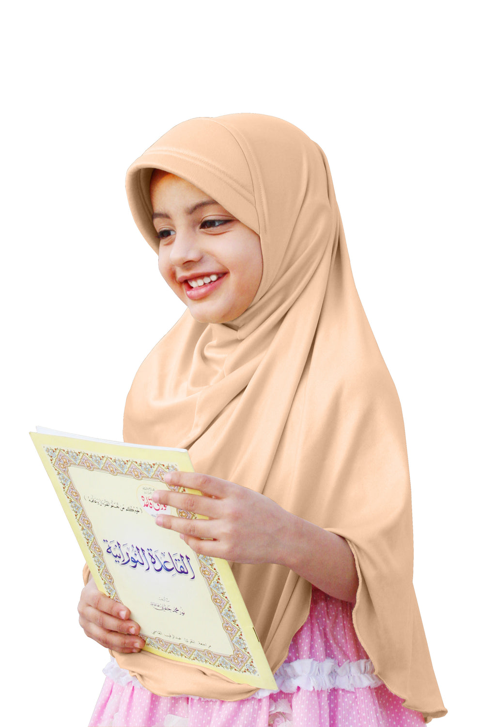 Mehar Hijab's Girl's Plain Long Hijab feel good Little Ma-ale Hijab