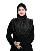 Mehar Stylish Elegant Look Gushan Hijab