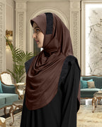 Mehar Hijab's Modest Women's Designed Stylish Cut Naaz Hijab