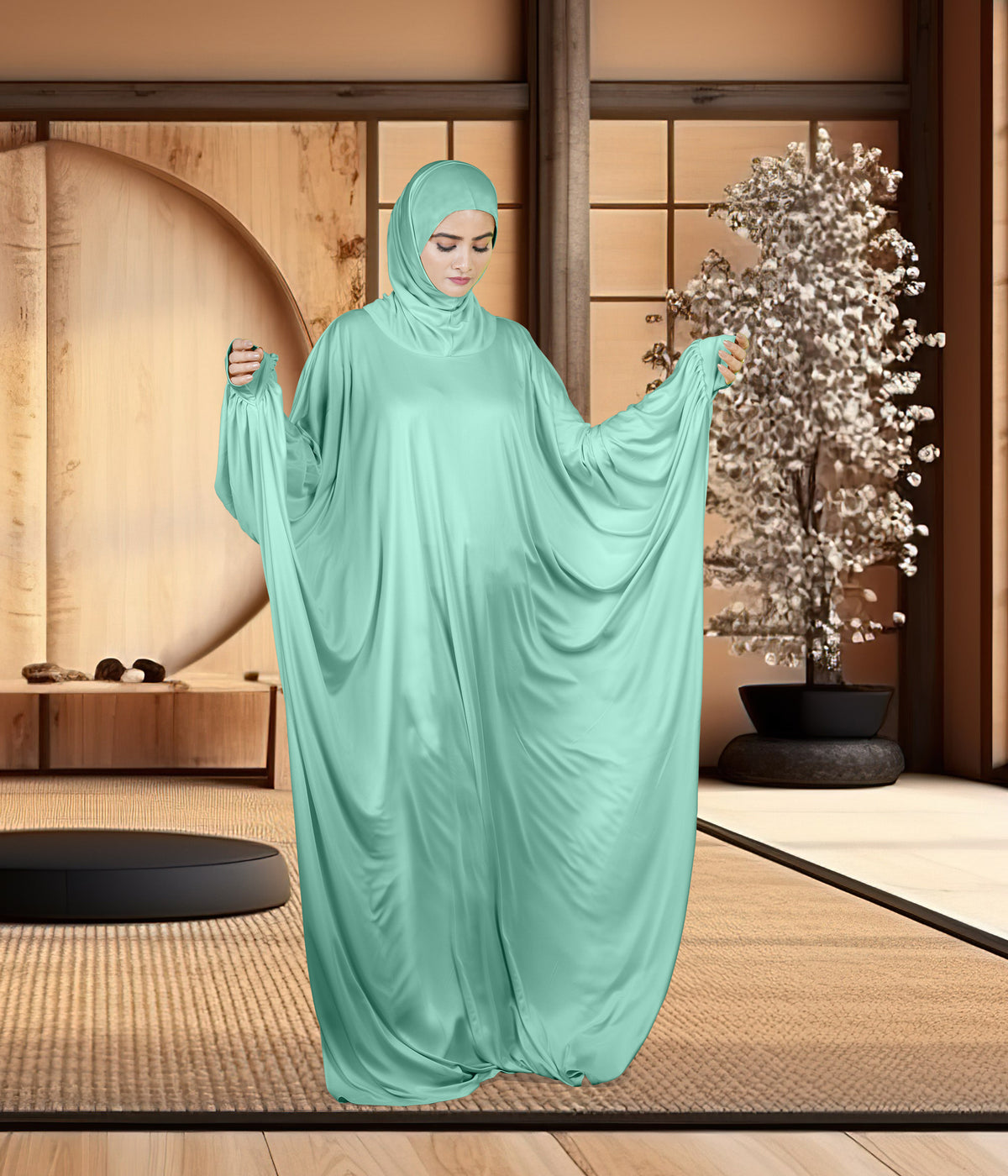 Mehar Zunaira Namaz Prayer Dress for Women | Full Coverage Islamic Jilbab