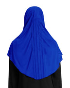 Modest Fashion Women's Soft feel good Fabric Manal Hijab Royal Blue