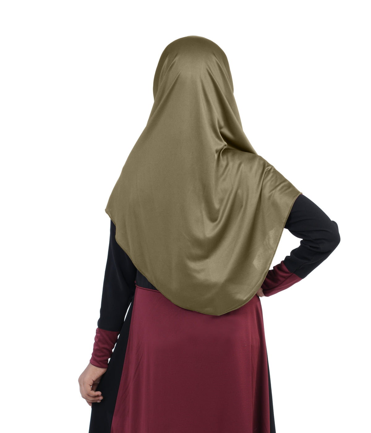 Mehar Diya Hijab for Girls – Premium Black Ready-to-Wear Islamic Hijab | Comfort