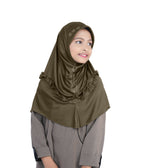 Mehar Little Nidha Hijab for Girls – Embellished with Embroidery & Stone