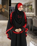 Modest Women's Stylish Soft Rich Crepe Long Hijab GHANIA KHIMAR