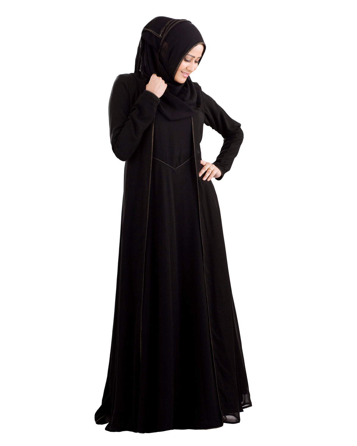Mehar Hijab Modestly Stylish Look Classy and elegant Marium Premium Abaya