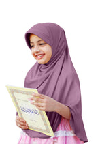 Mehar Hijab's Girl's Plain Long Hijab feel good Little Ma-ale Hijab