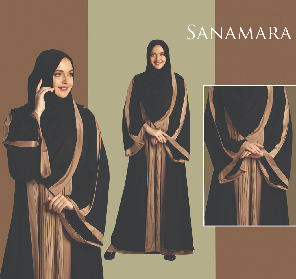 Women's Designed elegant Look SANAMARA Feel Good Abaya