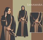 Women's Designed elegant Look SANAMARA Feel Good Abaya