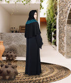 Mehar Shakira Elegant Dual-Tone Knot Hijab