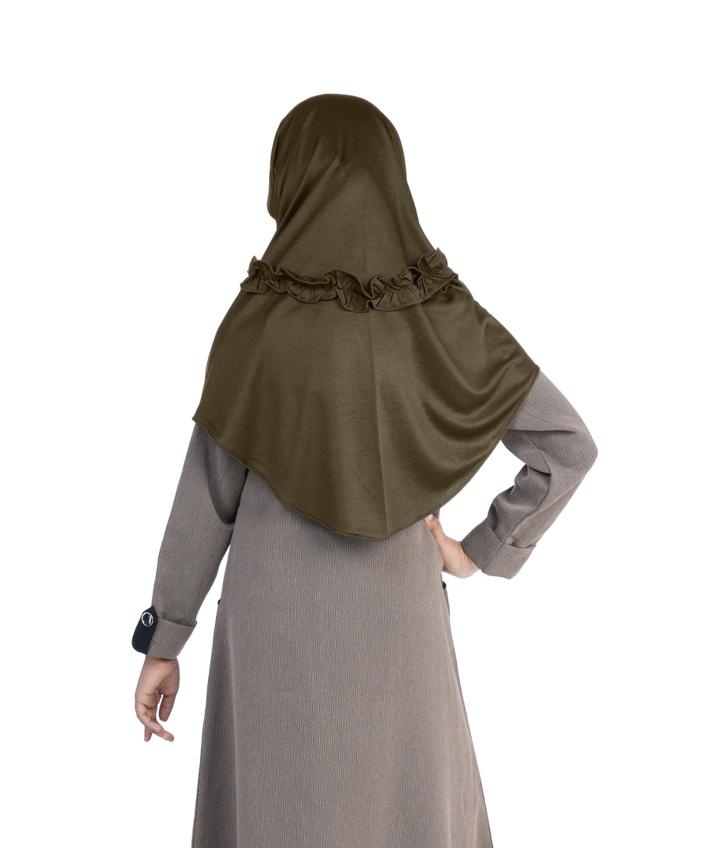 Mehar Little Nidha Hijab for Girls – Embellished with Embroidery & Stone