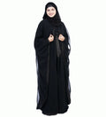 Modest Mehar Double Layer Party Ware Zada abaya