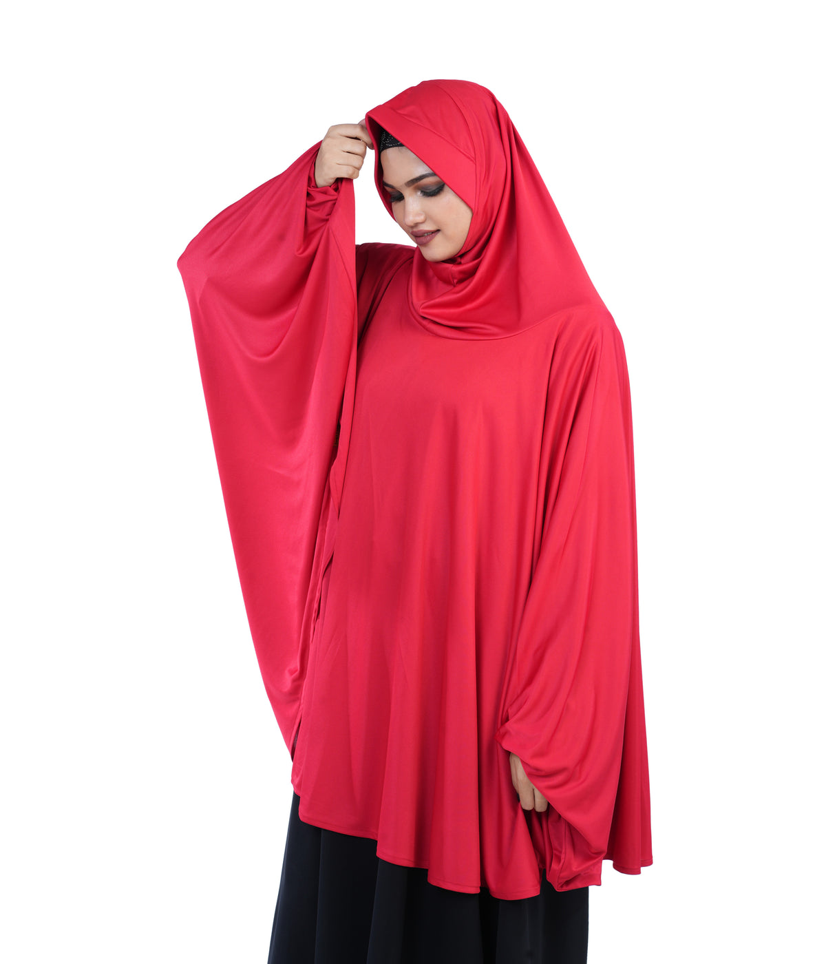 Mehar Hanna Sleeve Hijab – Elegant & Modest Full-Coverage Hijab