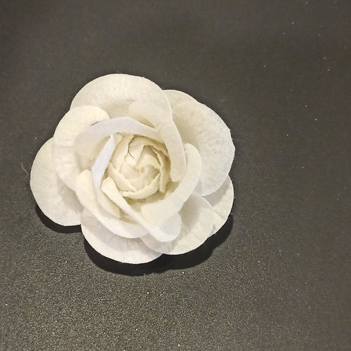 Women's Flower Brooches Black /white Mini Rose for enhance your dressing style