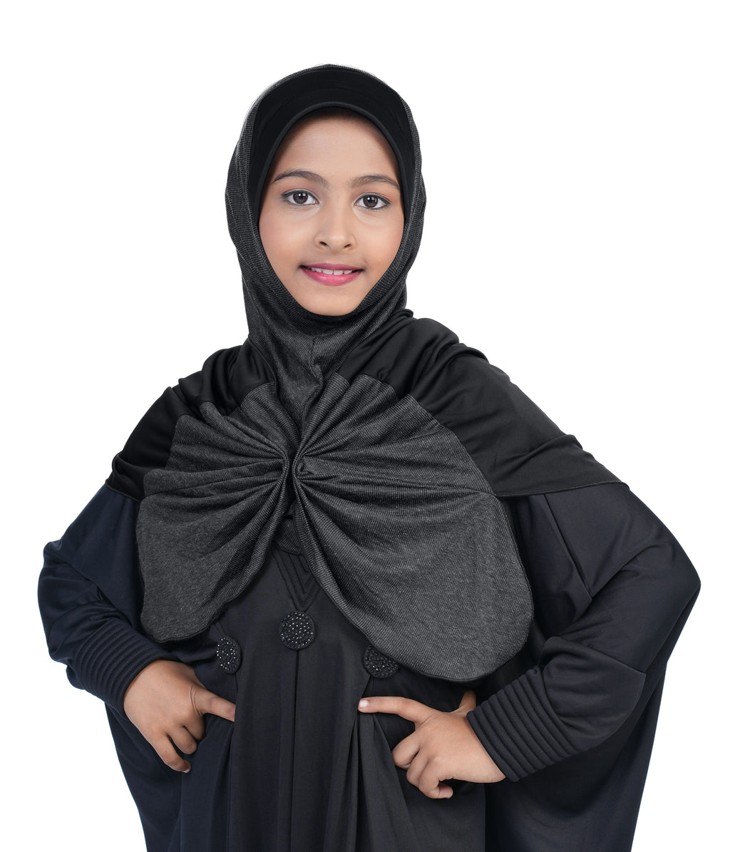 Mehar Hijabs Stylish Kids Butterfly DD Hijab