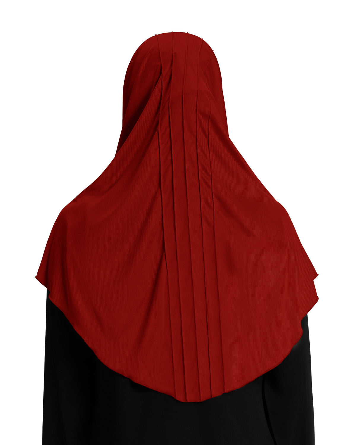 Modest Fashion Women's Soft feel good Fabric Manal Hijab Red