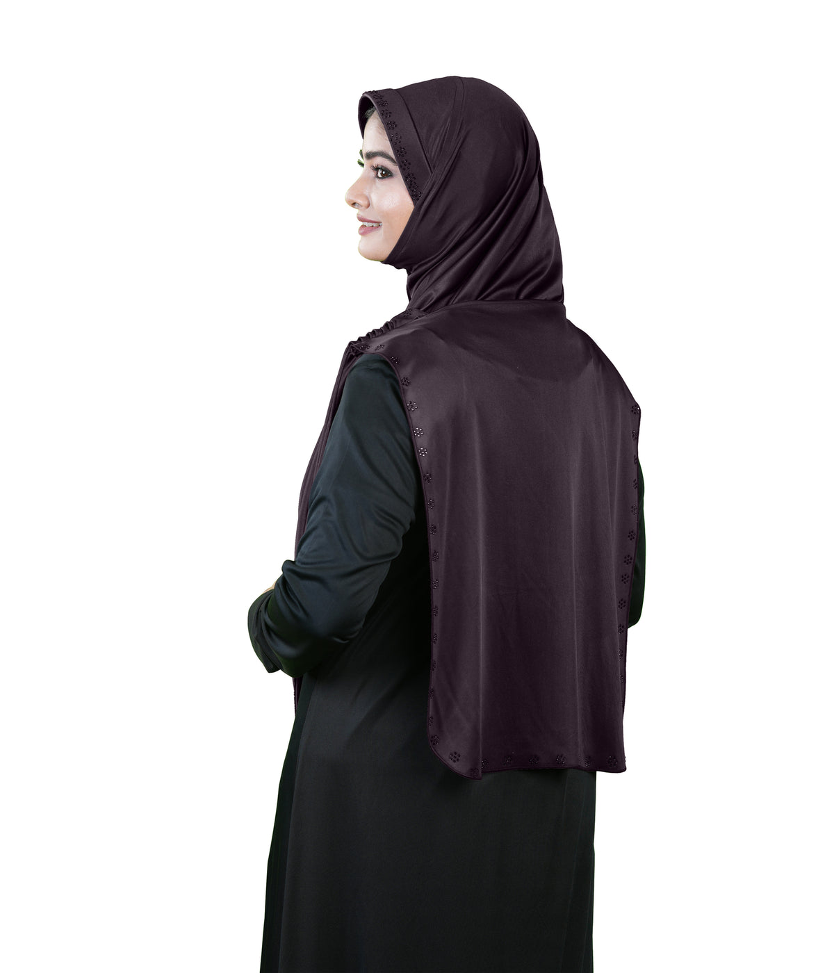 Modest Fashion by Mehar Laila Two-Piece Frilled Hijab Set