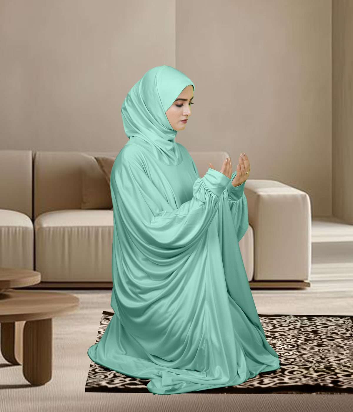 Mehar Zunaira Namaz Prayer Dress for Women | Full Coverage Islamic Jilbab