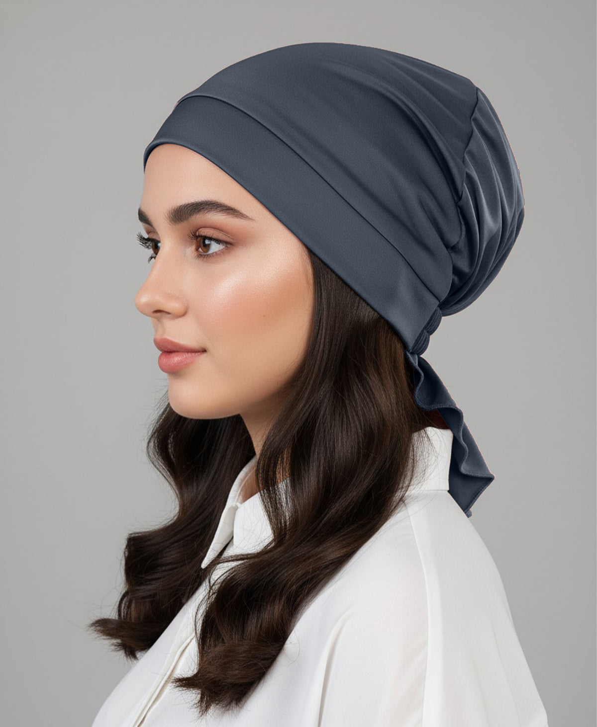 Aleena Tail Cap – Premium Hijab Undercap with Elegant Tail, Soft Stretch