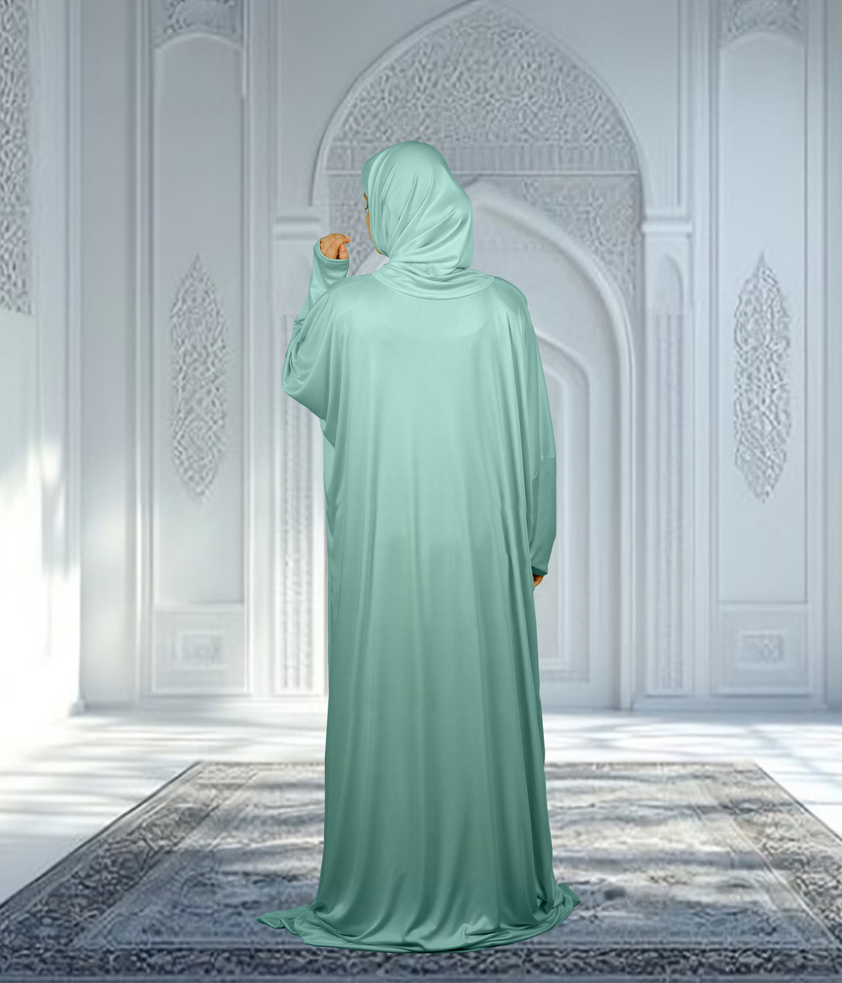 Mehar Women’s Full-Length Namaz | Islamic Prayer Dress Zahra Namaz