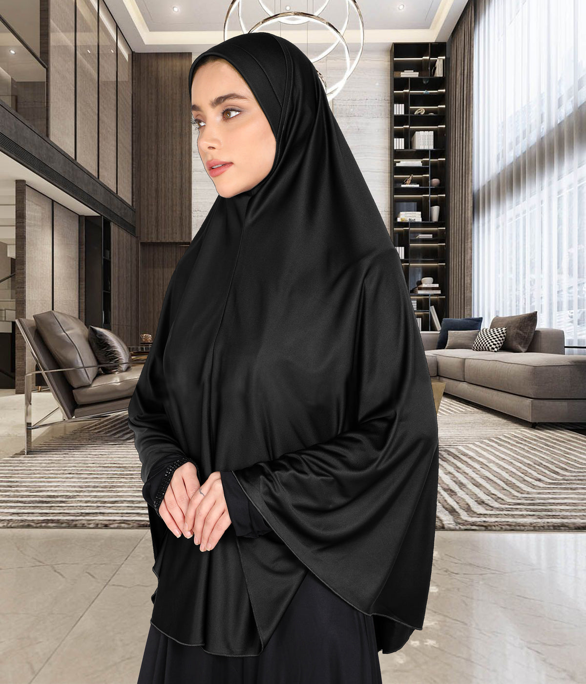 Mehar Hijab's Modest Women's Soft feel good fabric Regular Plain Ma-ale Hijab