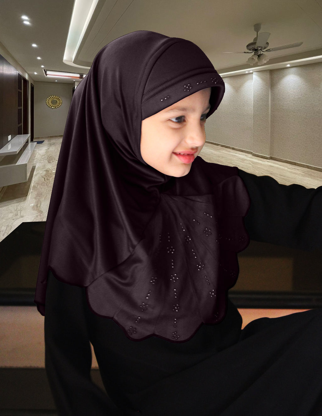 MEHAR HIJAB'S Kids Scarf Little Meharin Girl's Hijab