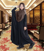 MEHAR HIJAB'S Kids Scarf Little Faeezah Drip Drop Girl's Hijab