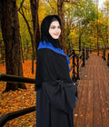 Mehar Shakira Elegant Dual-Tone Knot Hijab