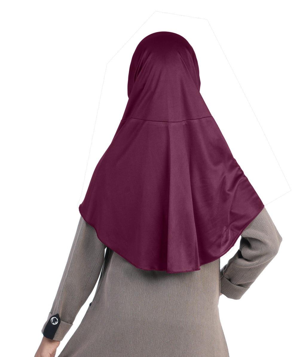 Mehar Nisa Hijab for Girls Hijabs Modest Wear with Front Pleated Detailing –