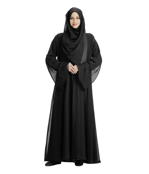 Women's Modestly Stylish Look Classy and elegant Aaila Overcoat Abaya