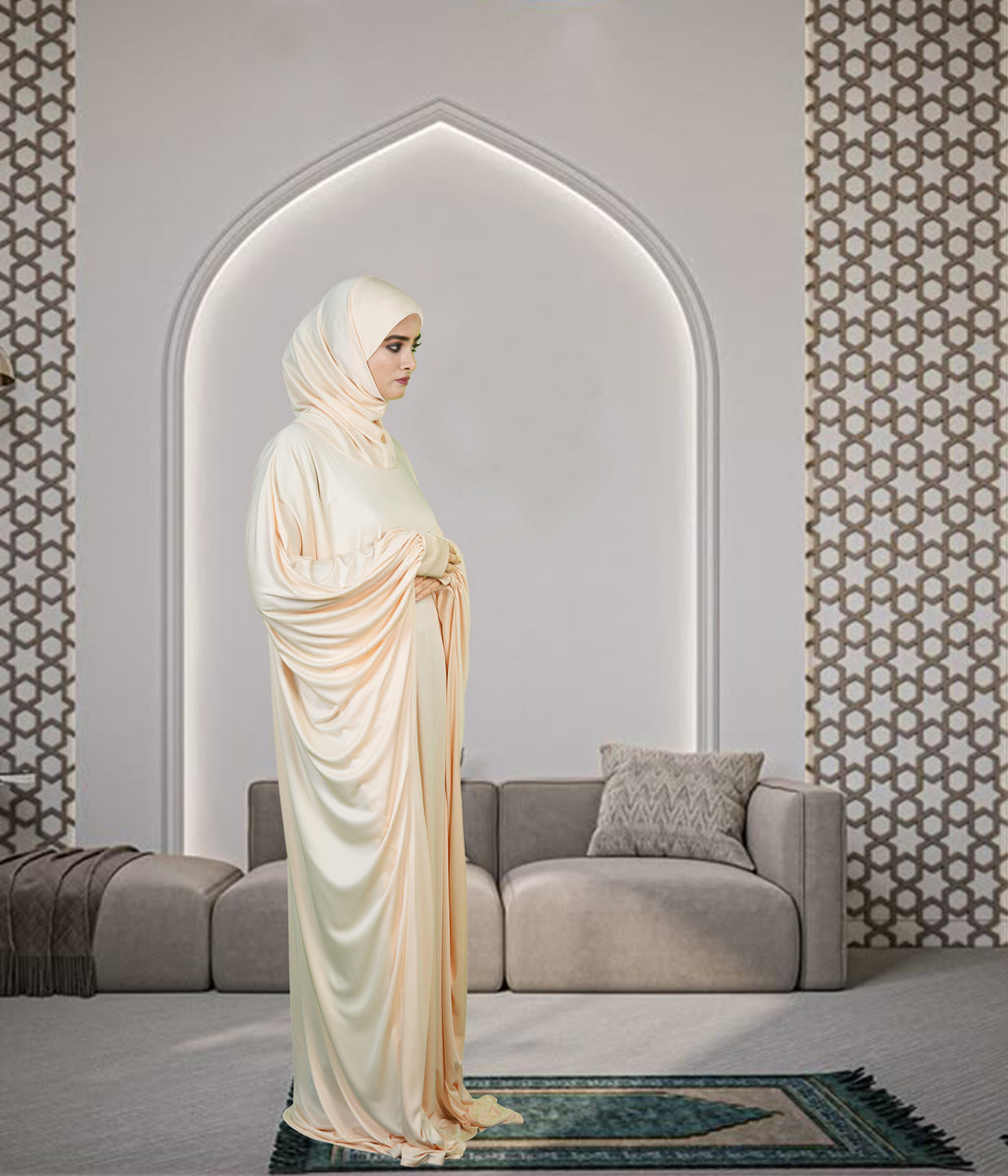 Mehar Zunaira Namaz Prayer Dress for Women | Full Coverage Islamic Jilbab