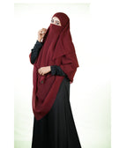 Mehar's Modest Three Layer Long Khimar