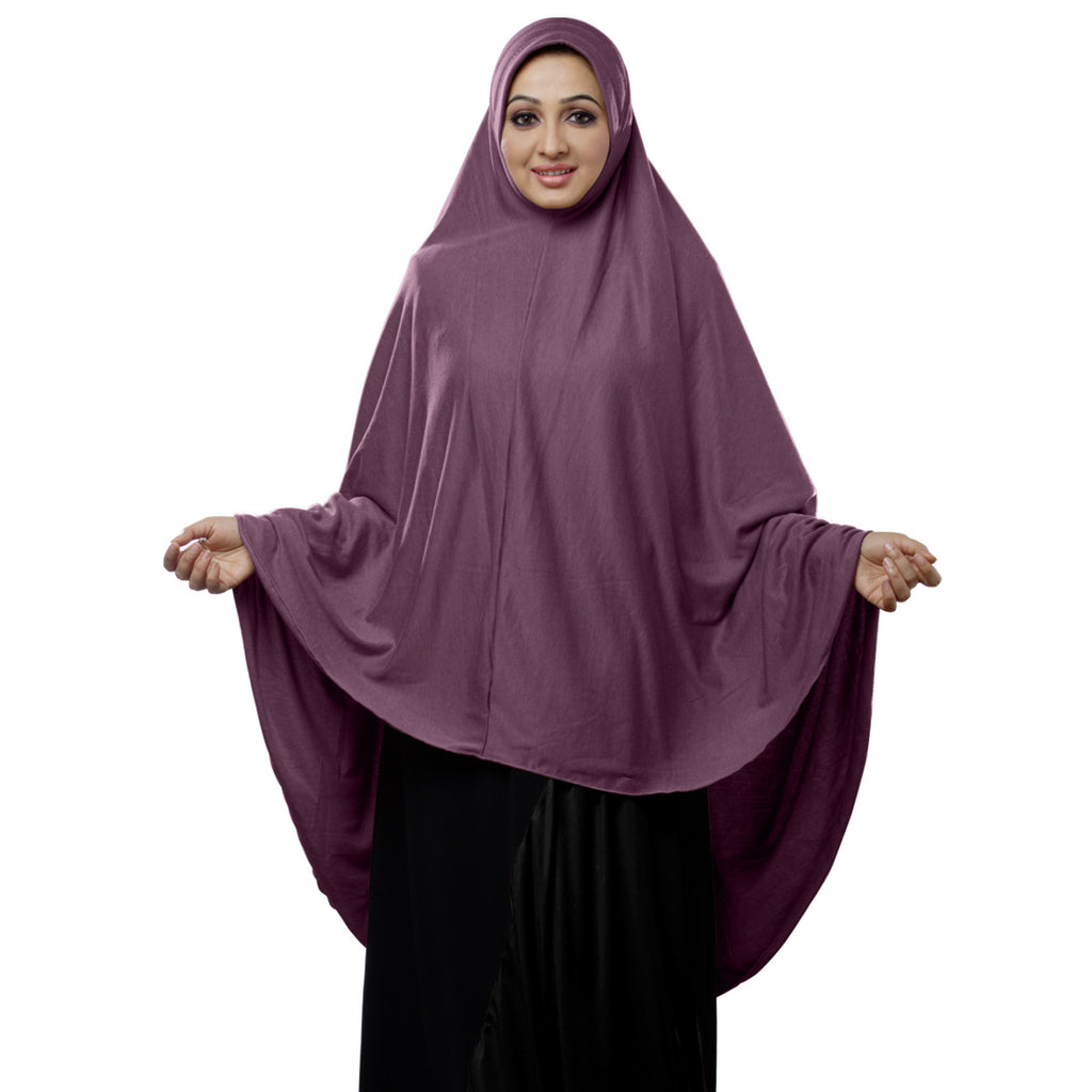 Mehar Hijab's Muslim Modest Women's Stylish Poly Cotton Solid Hijab Zakia