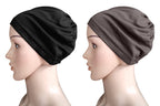 Mehar Hijab Women's Hair Bonnet SD Cap (set of 2)