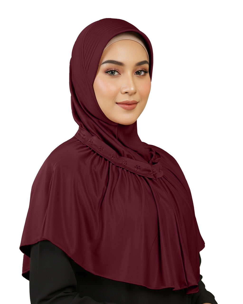MEHAR HIJAB Fadya Hijab for Women - Satin, Ready-to-Wear