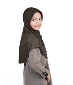 Mehar Nisa Hijab for Girls Hijabs Modest Wear with Front Pleated Detaili