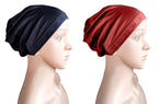 Mehar Hijab Women's Hair Bonnet SD Cap (set of 2)