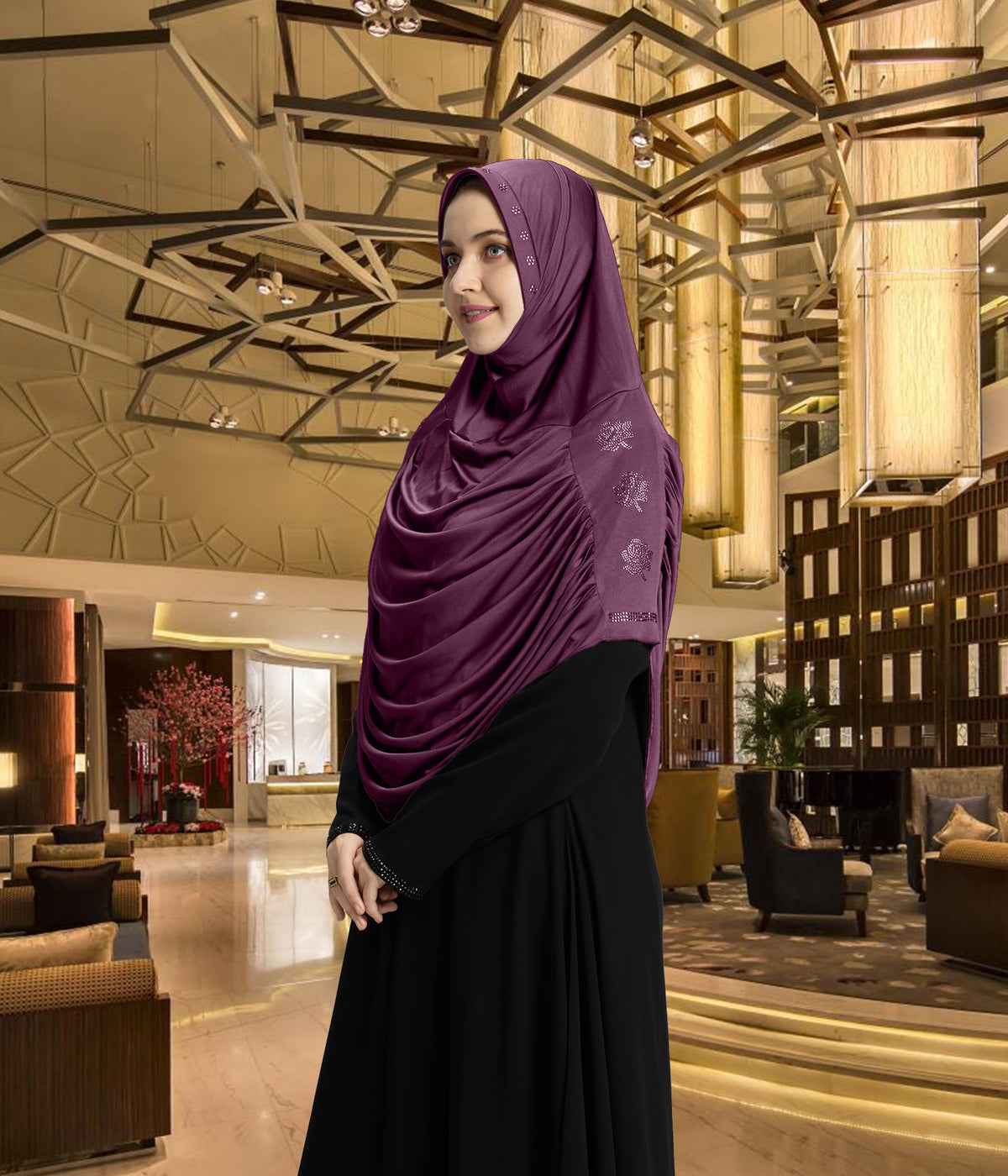 Modest Fashion Women's Soft feel good Fabric Aasimah Hijab