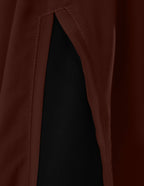 Modest Women's Stylish Soft Crepe Long AISHA Side Slit Salafi Hijab