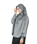 Mehar Hijabs Modest Elegant Saima Farasha type Hijab – One-Piece
