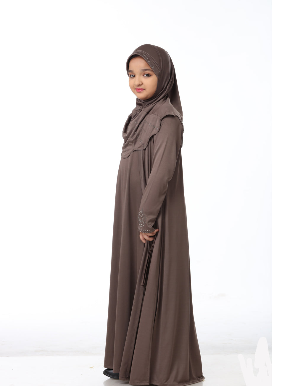 Mehar Little Girl's Little DayLine Abaya