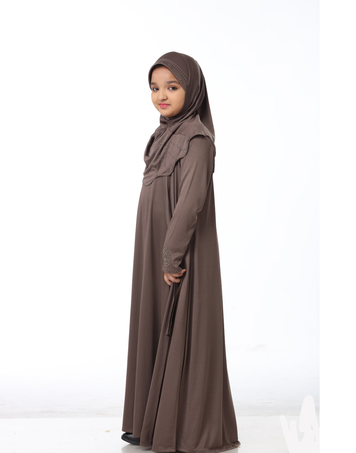 Mehar Little Girl's Little DayLine Abaya