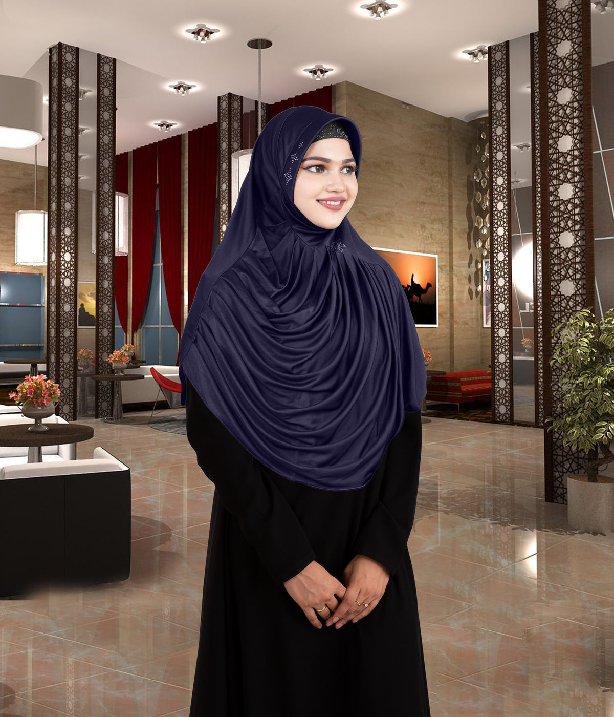 Modest Women's Elegance and Comfort Redefined Fareeza Hijab