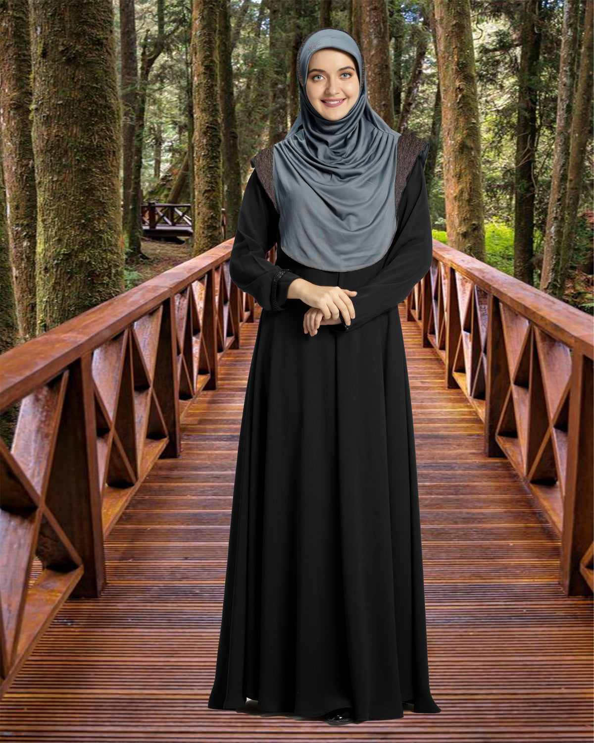 Mehar Hijab's Modest Women's Stylish Designer headwear Naaz Hijab