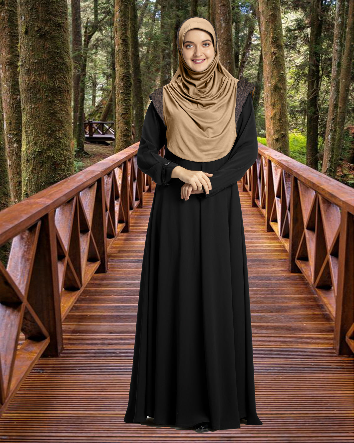 Mehar Hijab's Modest Women's Stylish Designer headwear Naaz Hijab