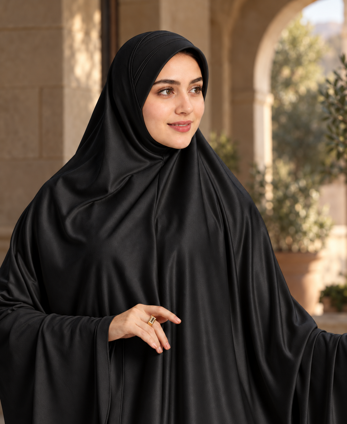 Mehar Zakia Long Hijab for Women | Mehar Signature Fabric | Modest Khimar