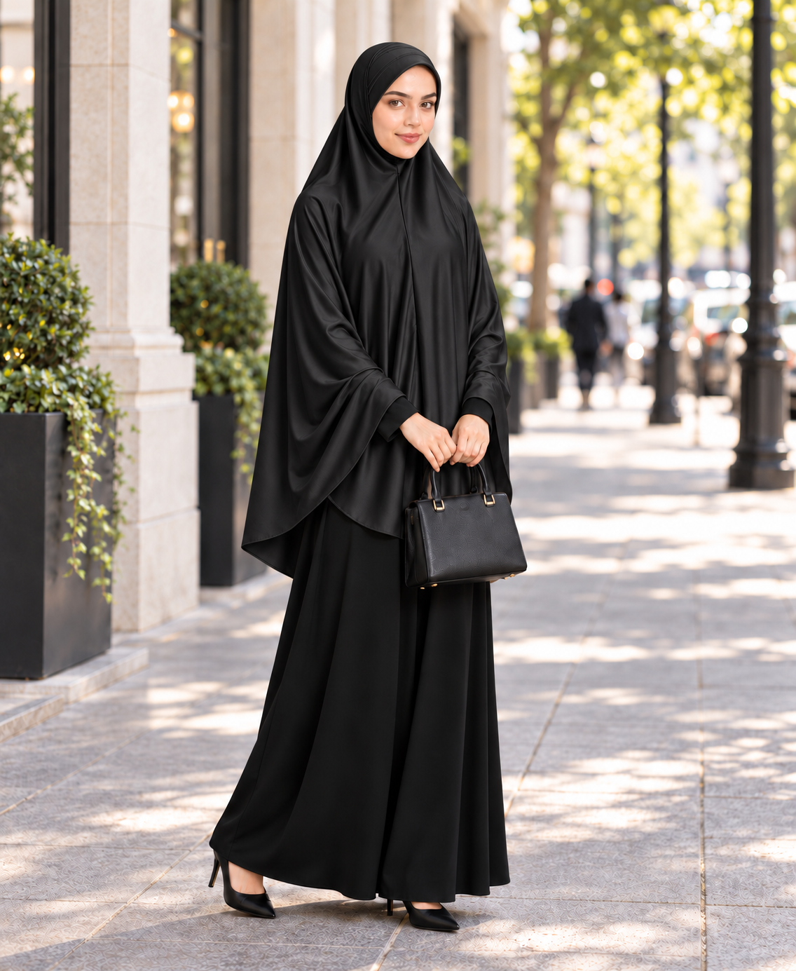 Mehar Zakia Long Hijab for Women | Mehar Signature Fabric | Modest Khimar