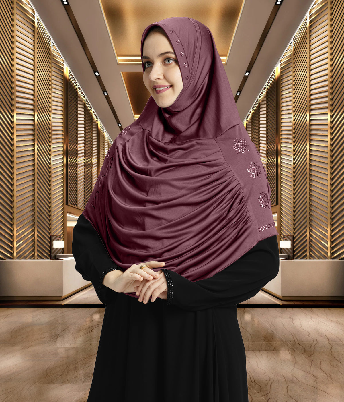 Modest Fashion Women's Soft feel good Fabric Aasimah Hijab