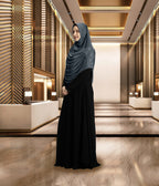 Mehar Hijab Aasimah Hijab in Grey