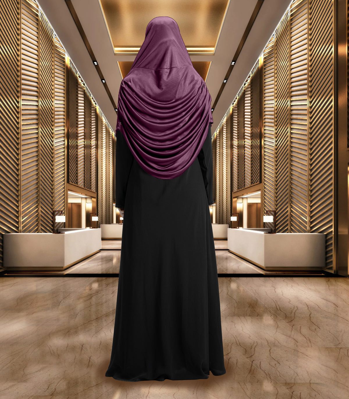 Modest Fashion Women's Soft feel good Fabric Aasimah Hijab